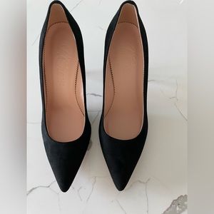 J. Crew suede pumps
